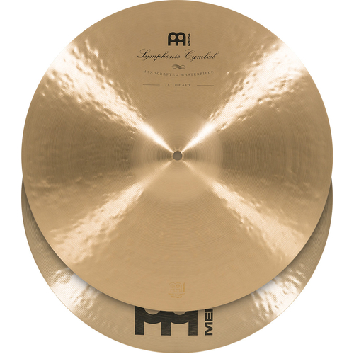 Hand Cymbals: Symphonic, Pair, Heavy, 18"