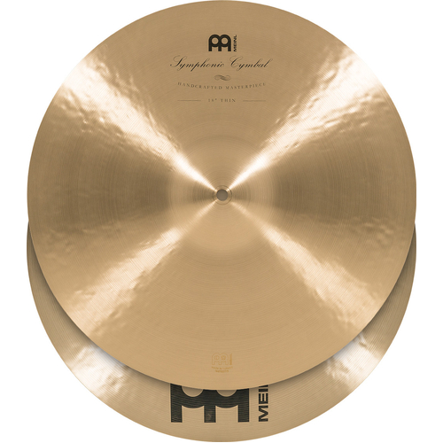 Hand Cymbals: Symphonic, Pair, Thin, 18"