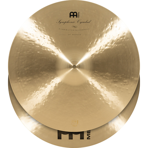 Hand Cymbals: Symphonic, Pair, Medium, 20"