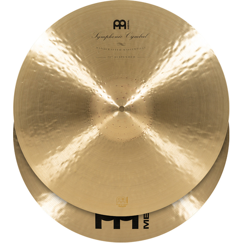 Hand Cymbals: Symphonic, Pair, Thin, 20"