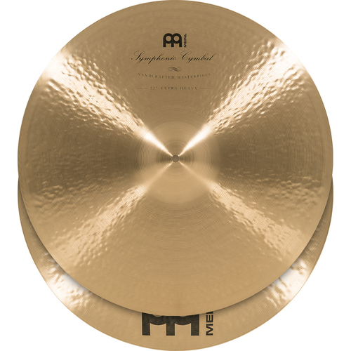Hand Cymbals: Symphonic, Pair, Extra Heavy, 22"