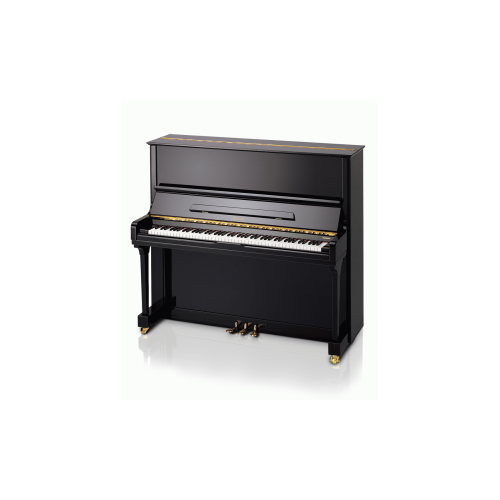 Beale UP131Y Upright Piano in Ebony with Gold Hardware