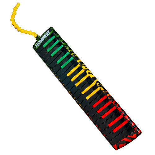 Hohner Airboard 37-Key Melodica in Rasta Design