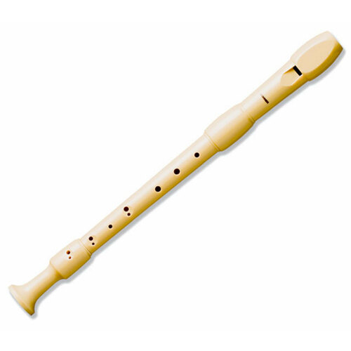 Hohner Melody Line Alto/Treble F Recorder in Ivory