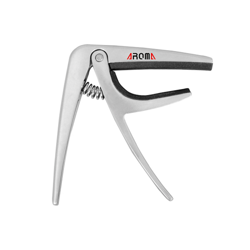 Aroma AC03 Silver Uke/Banjo Capo Silver