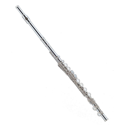 J.Michael FL380SE Flute (C) with E-Mechanism in Silver Plated Finish