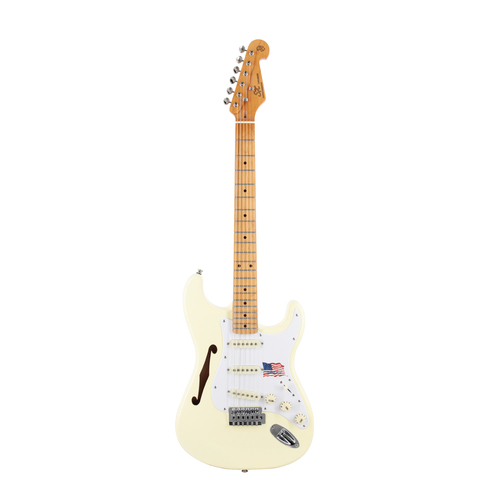 SX Sx Semi-Hollow American Alder Body With F-Hole Electric Guitar