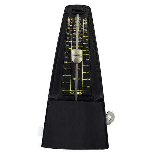 Aroma AM707 Mechanial Metronome Black