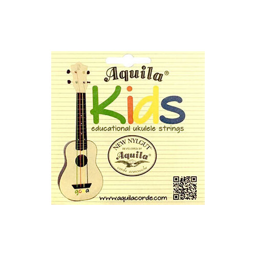Aquila Kids Series Coloured Ukulele String Set