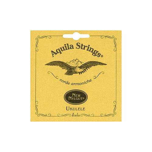 Aquila New Nylgut Concert Ukulele String Set with 2 Wound (Violin Tuning)