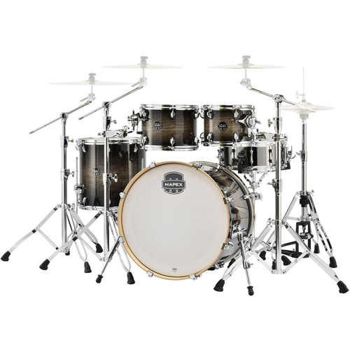 Mapex AR529STK Armory Series 5-Pce Drum Kit in Black Dawn