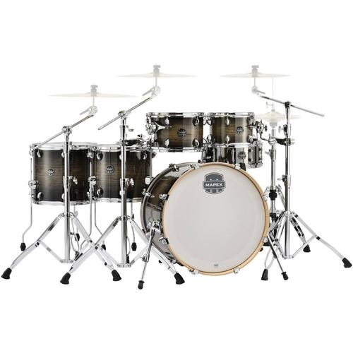 Mapex AR628SFUTK Armory Series 6-Pce Drum Kit in Black Dawn
