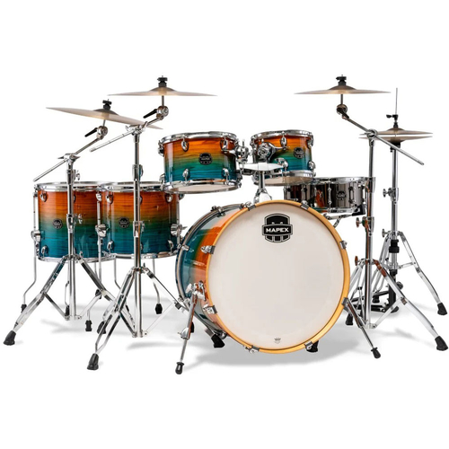Mapex AR628SFUVJG Armory Series 6-Pce Drum Kit in Ocean Sunset