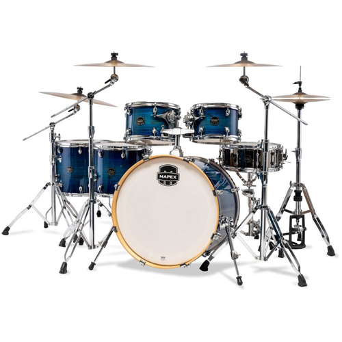 Mapex AR628SFUVNJ Armory Series 6-Pce Drum Kit in Blue Wave