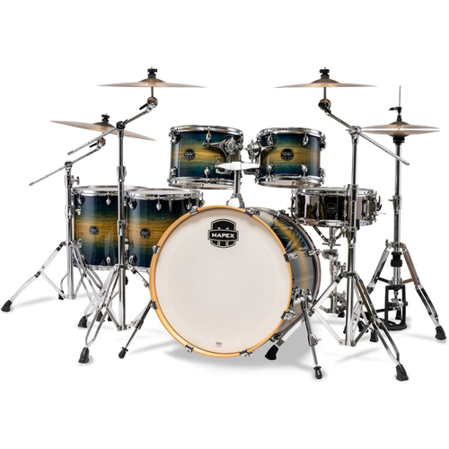 Mapex AR628SVET Armory Series 6-Pce Drum Kit in Rainforest Burst