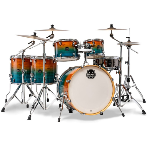 Mapex AR628SVJG Armory Series 6-Pce Drum Kit in Ocean Sunset