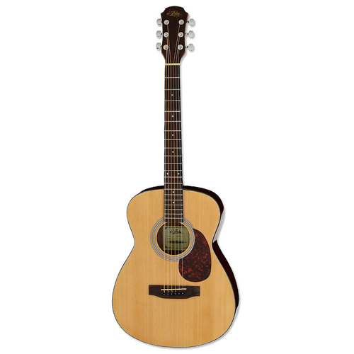 Aria ADF-01 Series Folk Body Acoustic Guitar in Gloss Natural