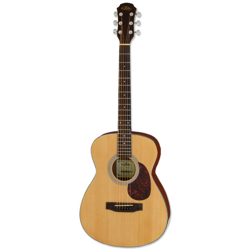Aria ADF-01 Series Folk Body Acoustic Guitar in Satin Natural