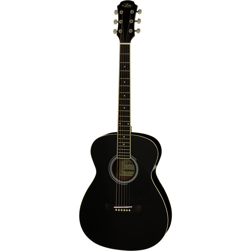 Aria AFN-15 Prodigy Series Acoustic Folk Body Guitar in Black Gloss