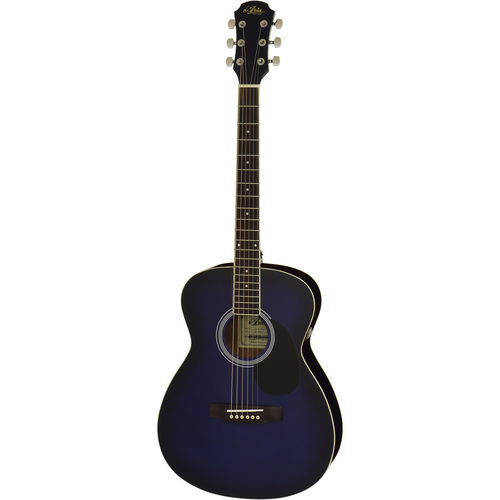 Aria AFN-15 Prodigy Series Acoustic Folk Body Guitar in Blue Shade Gloss