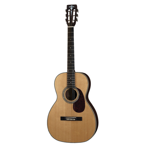 Aria AP Series Deluxe Parlour Acoustic Guitar in Natural Gloss Finish