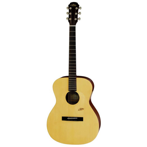 Aria MF200 Mayfair Series Folk Body Acoustic Guitar in Matt Natural