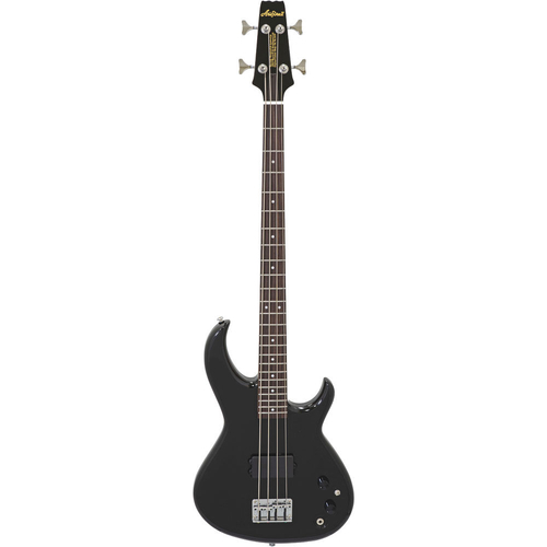 Aria Pro II SB-ONE Series Electric Bass Guitar in Black Gloss
