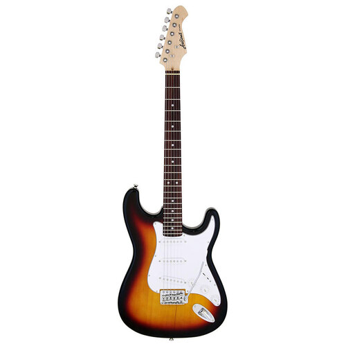 Aria STG-003 Series Electric Guitar in 3-Tone Sunburst