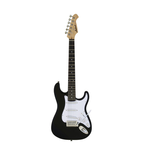 Aria STG-MINI Series 3/4 Size Electric Guitar in Black