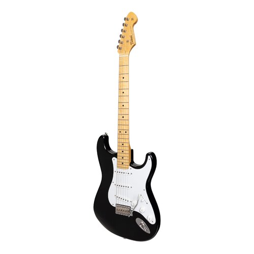 Tokai Vintage Series AST-95 ST-Style Electric Guitar in Black/Maple Fretboard