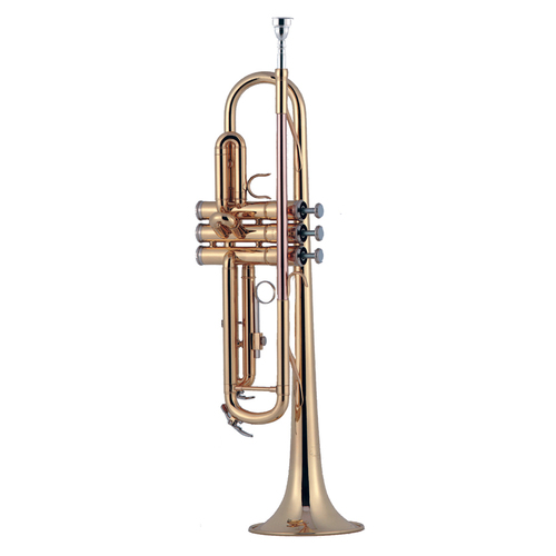 JMichael TR380 Trumpet (Bb) in Clear Lacquer Finish