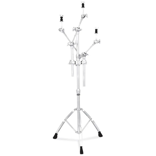 Why lug around a heavy hardware bag when you can put multiple cymbals and toms onto one stand? Mapex offers a variety of multi-stand combinations that