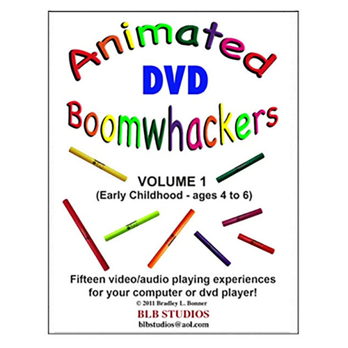 Boomwhackers "Animated Boomwhackers Volume 1" DVD Only