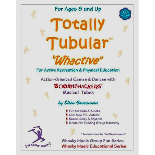 Boomwhackers "Totally Tubular Whactive" Book/CD