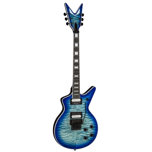 Dean Select Series Cadillac Floyd Quilt Maple Top Electric Guitar in Ocean Burst 