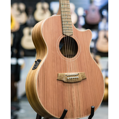 Cole Clark AN2EC-RDBL Redwood Top with Blackwood Back and Sides