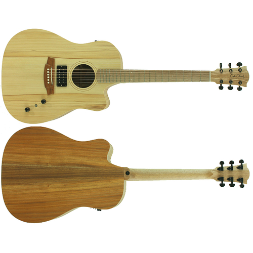 Cole Clark FL1EC BB-Hum Bunya Top, Blackwood Back and Sides with Dual Outputs