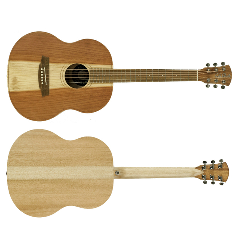Cole Clark Little Lady Redwood top with Queensland Maple back and sides.