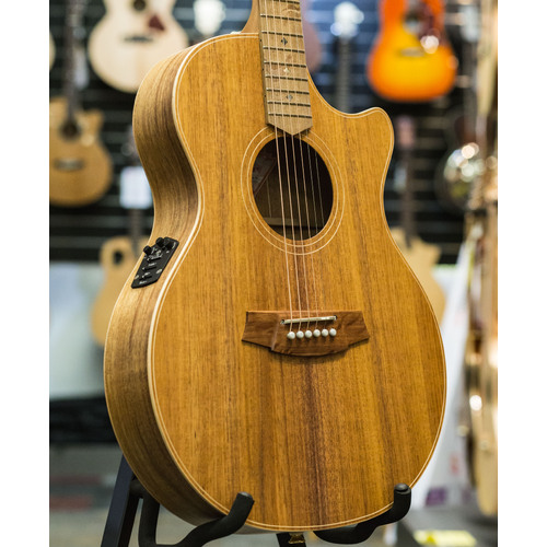 Cole Clark TL2EC Thin Line All Blackwood