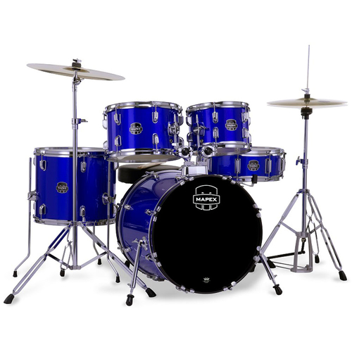 Mapex CM5044FTCIB Comet Series 5-Pce Drum Kit in Indigo Blue