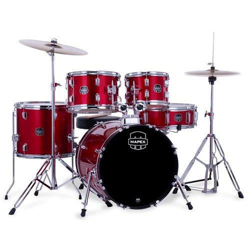 Mapex CM5844FTCIR Comet Series 5-Pce Drum Kit in Infra Red