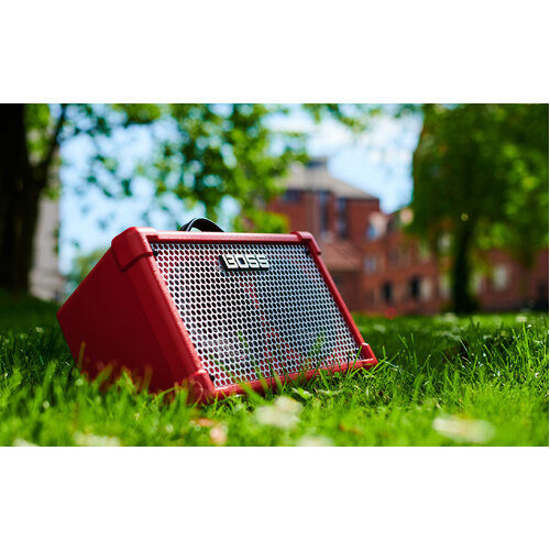 Boss Cube Street II Battery Stereo Amplifier RED