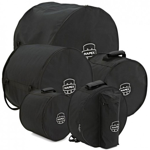 Padded Mapex gig bags for drum kit 