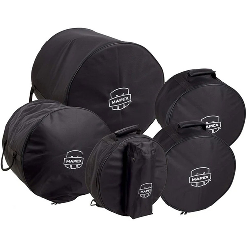 Padded Mapex gig bags for drum kit 