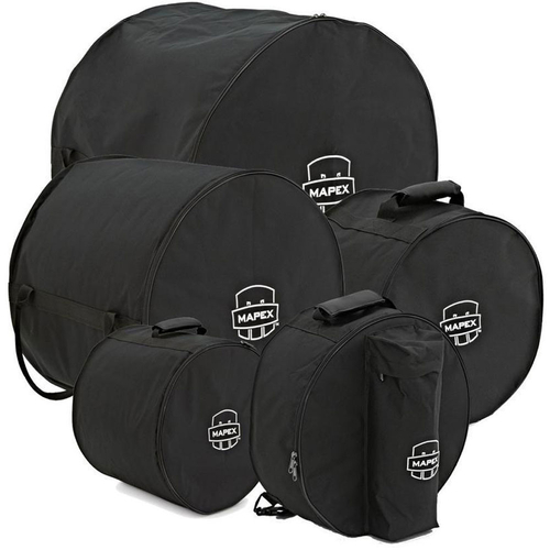 Padded Mapex gig bags for drum kit 