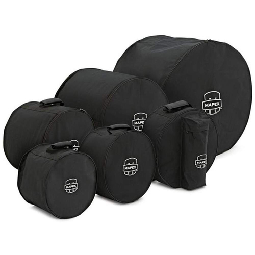 Padded Mapex gig bags for drum kit 
