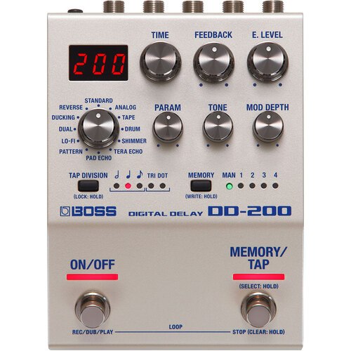 Boss DD-200 Digital Delay 200 Series