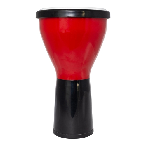 Drumfire 8" Synthetic Head Kids Djembe (Red/Black)