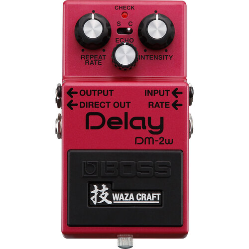 Boss DM-2W Delay WAZA CRAft Compact Pedal