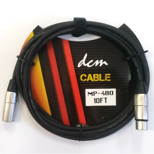 DCM DMP480-10 10ft XLR - XLR Cable